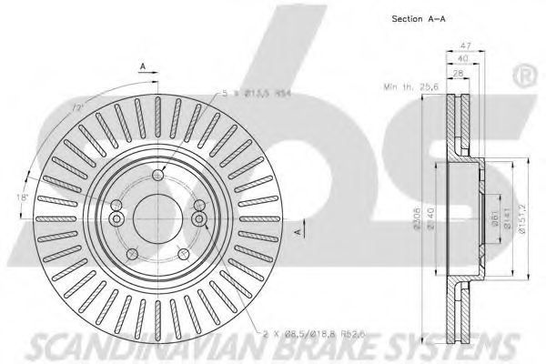 Disc frana 1