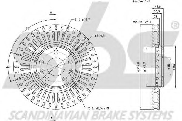 Disc frana 2