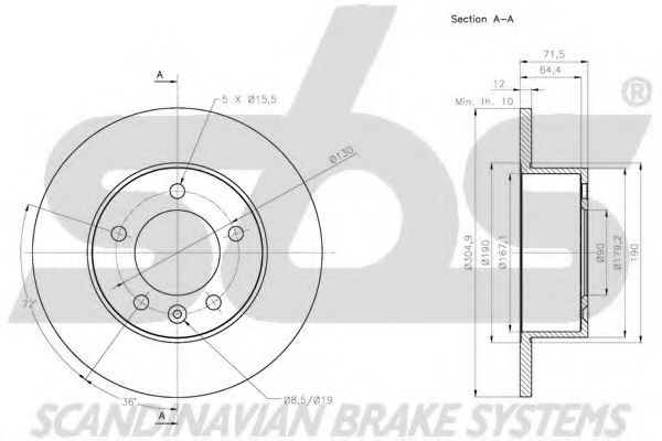 Disc frana 2