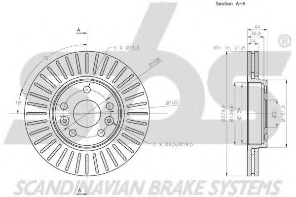 Disc frana 2