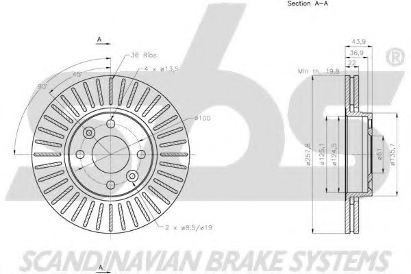 Disc frana 2