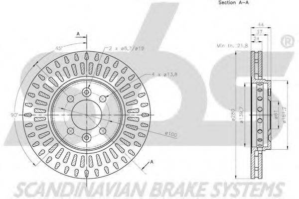Disc frana 2