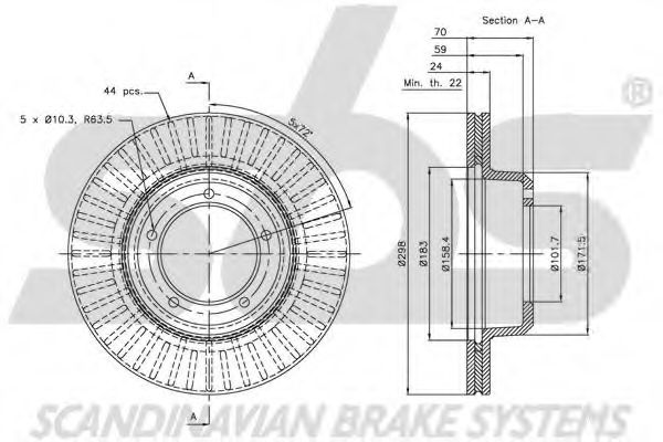 Disc frana 1
