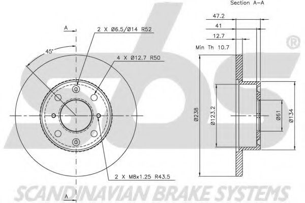 Disc frana 1