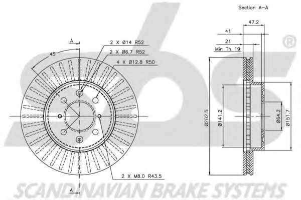 Disc frana 1