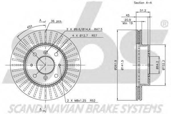 Disc frana 1