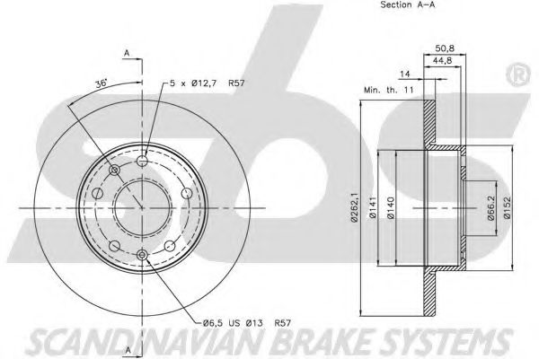 Disc frana 1