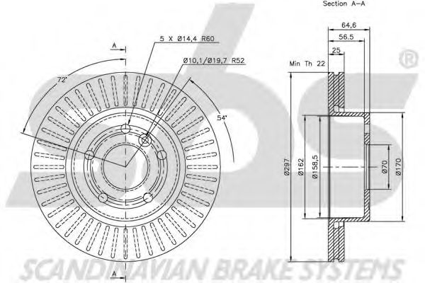Disc frana 1