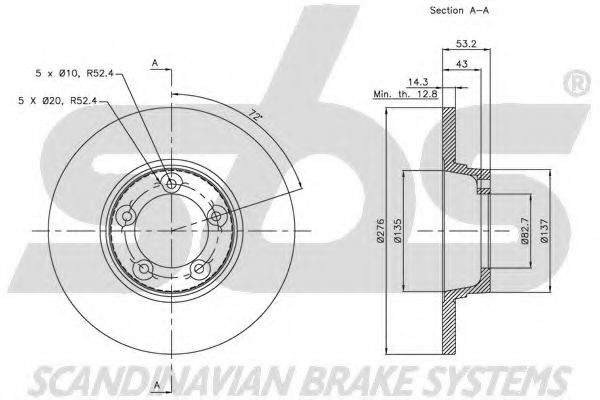 Disc frana 1