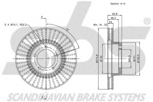 Disc frana 1