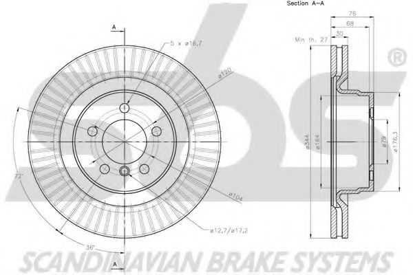 Disc frana 2