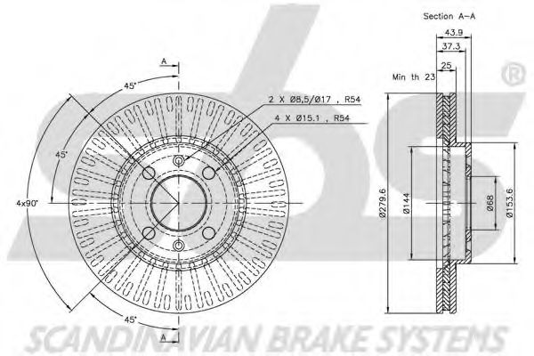 Disc frana 1
