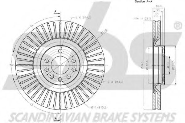 Disc frana 2
