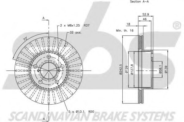 Disc frana 1