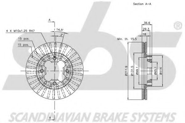 Disc frana 2