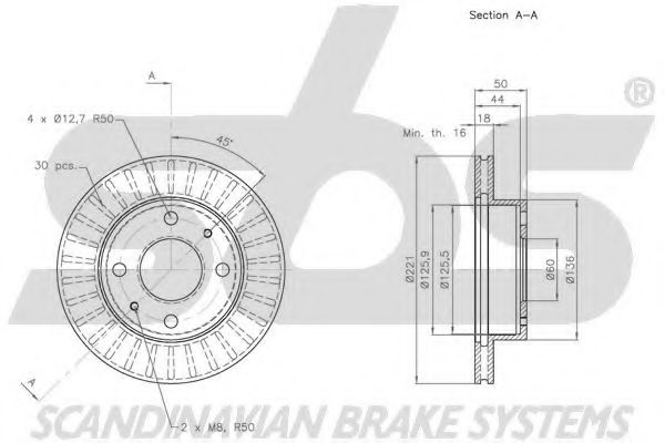 Disc frana 1