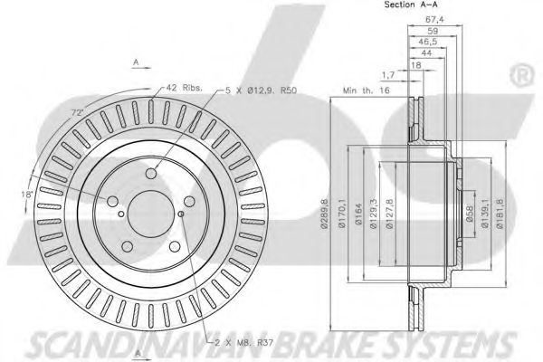 Disc frana 2