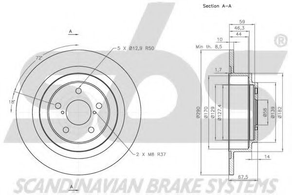Disc frana 2