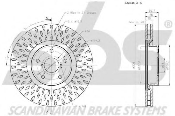 Disc frana 2