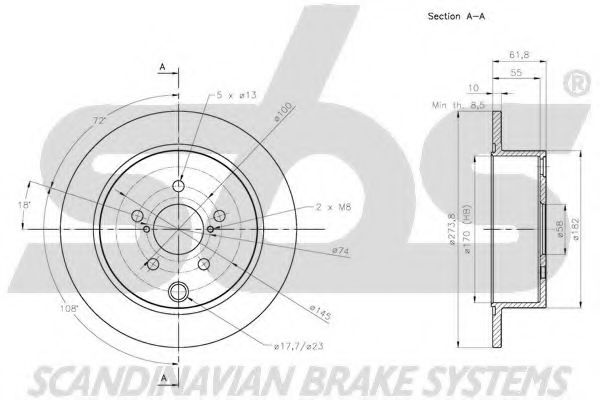 Disc frana 2