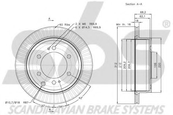 Disc frana 1