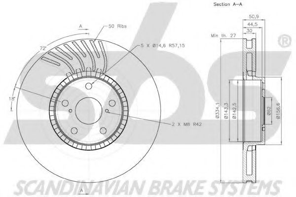 Disc frana 1