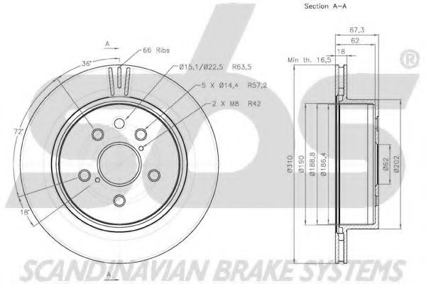 Disc frana 2