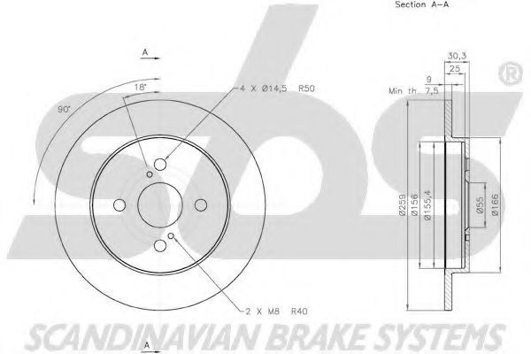 Disc frana 1