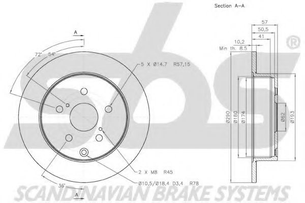 Disc frana 2