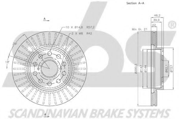Disc frana 1