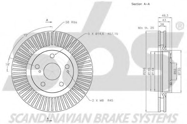 Disc frana 2