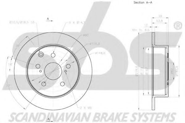 Disc frana 2