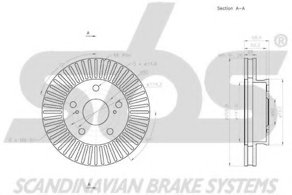 Disc frana 2