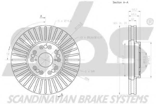 Disc frana 1