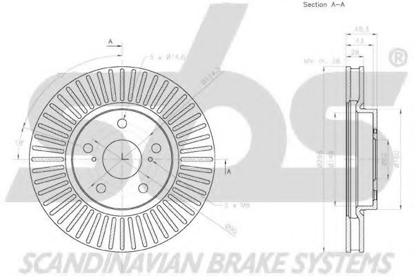 Disc frana 2