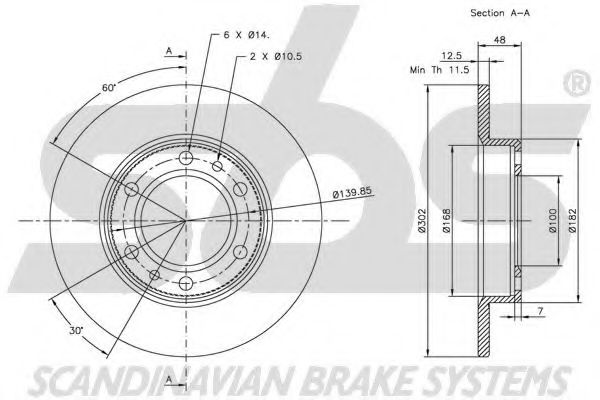 Disc frana 1