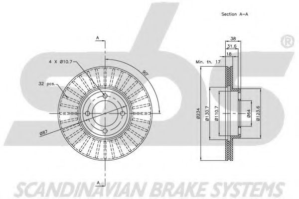 Disc frana 1