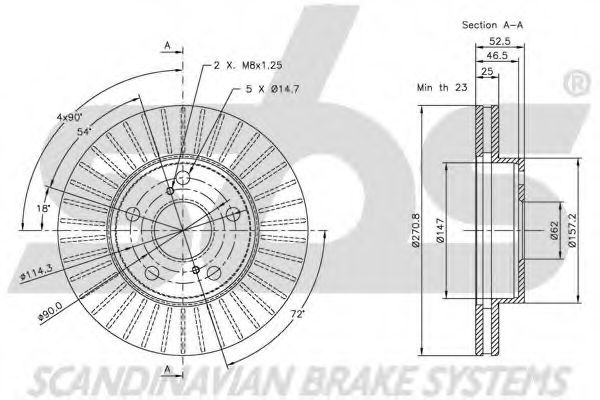 Disc frana 1