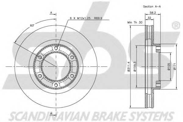 Disc frana 1