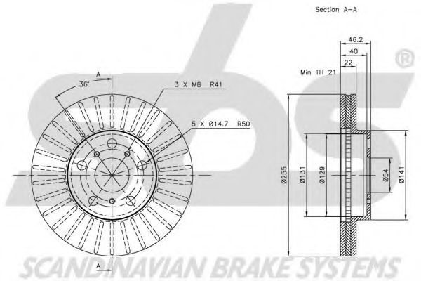 Disc frana 1