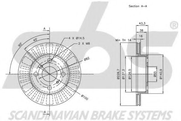 Disc frana 1