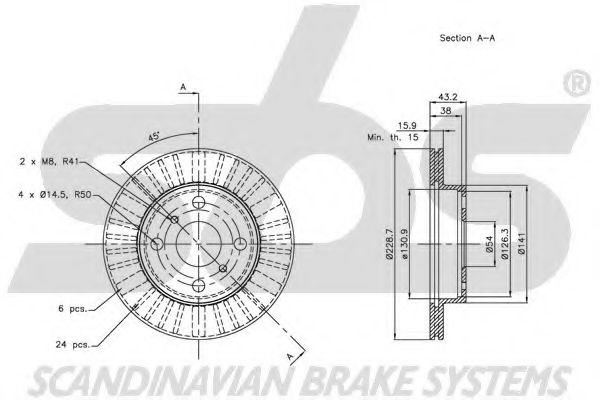 Disc frana 1