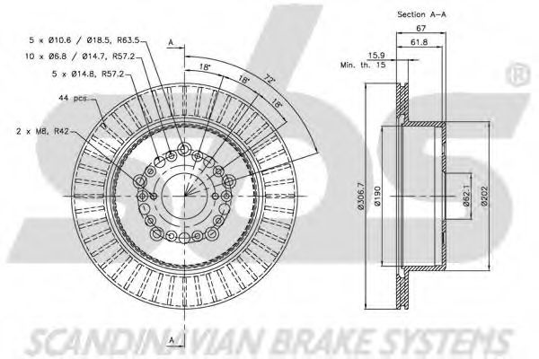 Disc frana 1