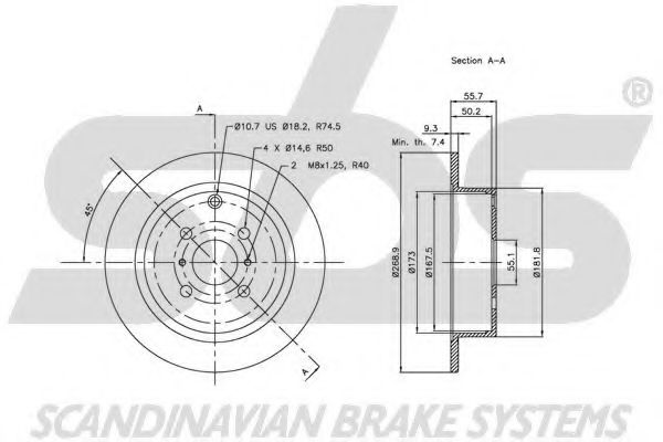 Disc frana 2
