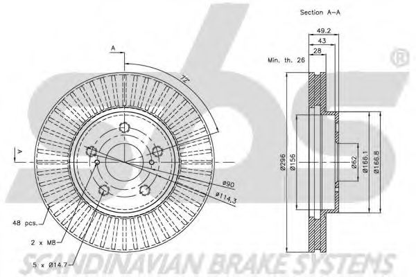 Disc frana 2