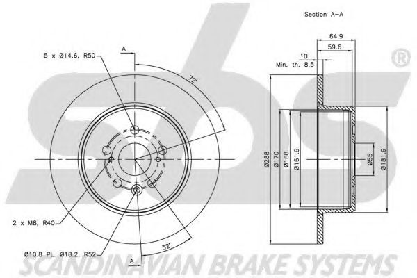 Disc frana 2