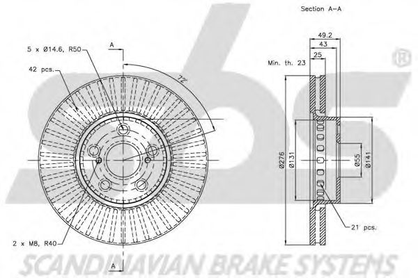 Disc frana 2