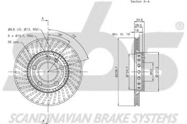 Disc frana 1