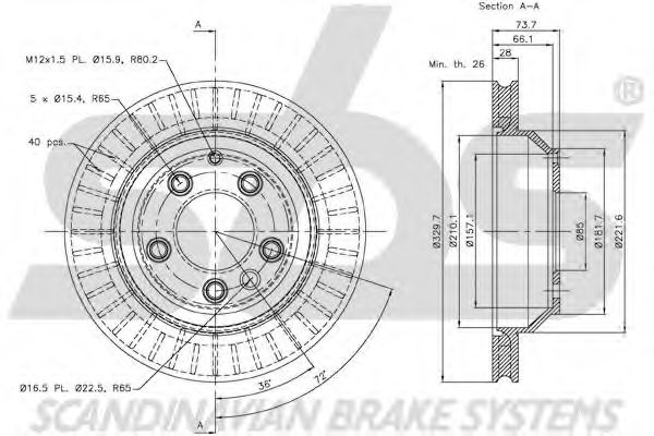 Disc frana 2