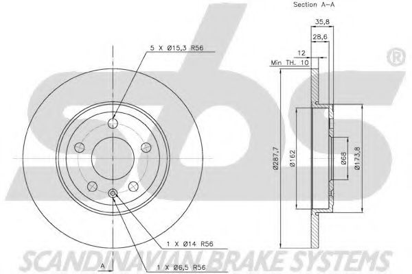Disc frana 2